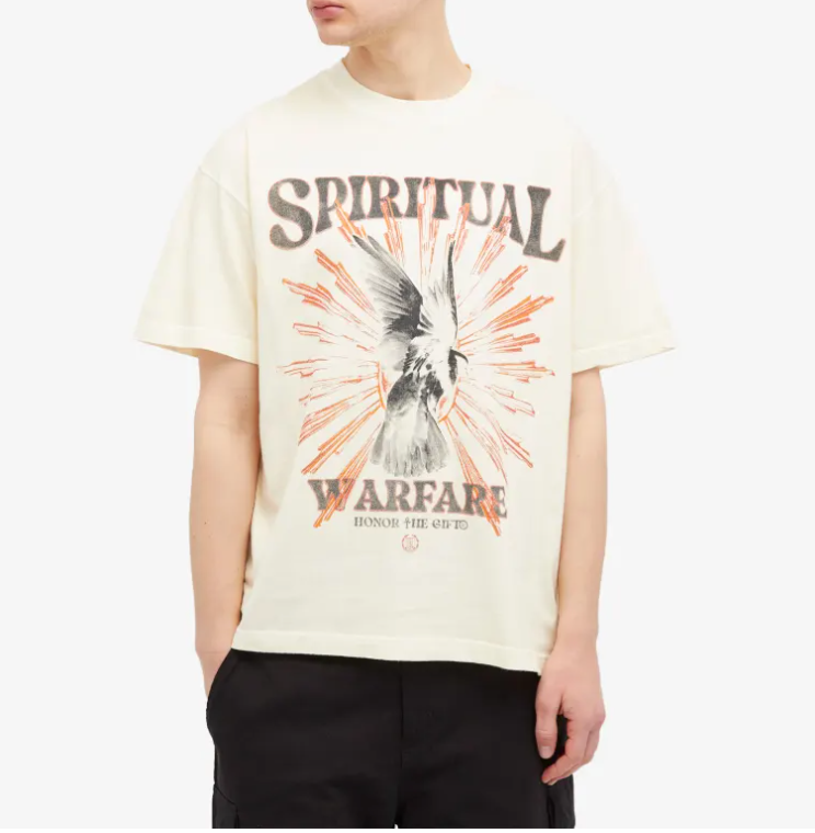 Honor The Gift Spiritual Conflict SS Tee (Bone)