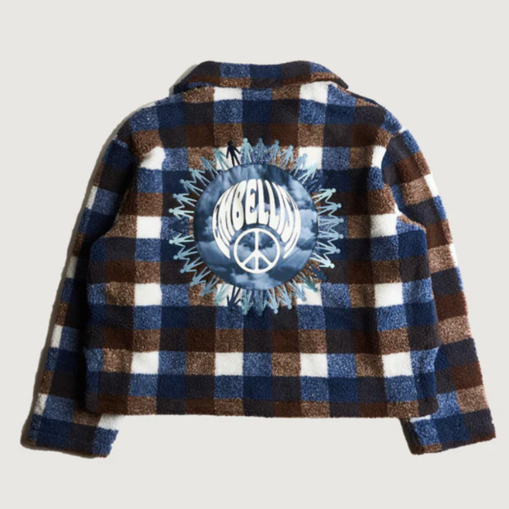 Embellish NYC Peace Fleece (Blue)