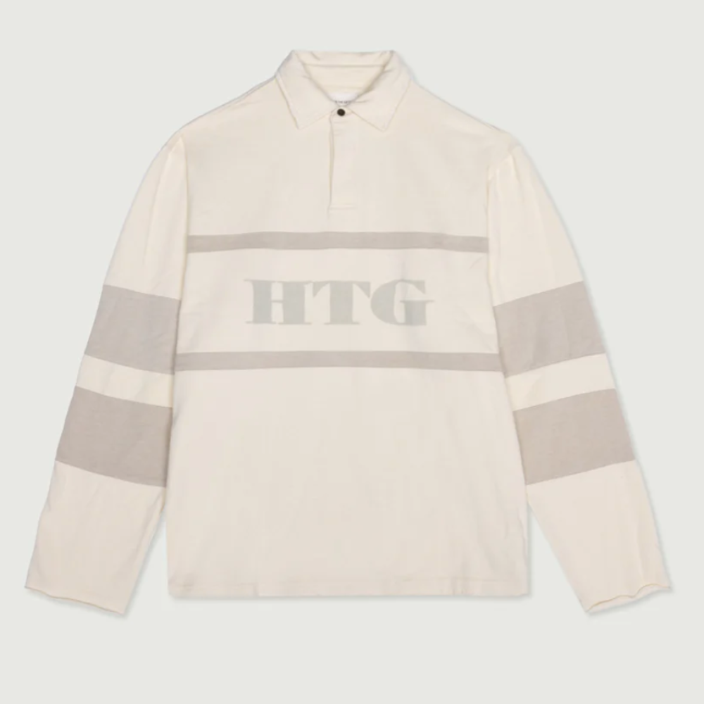 Honor The Gift Oversized Rugby Top (Bone)