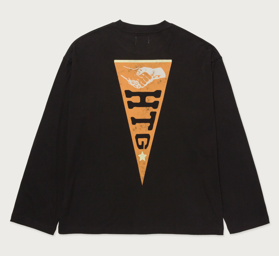 Honor The Gift Seal Logo L/S Tee (Black)