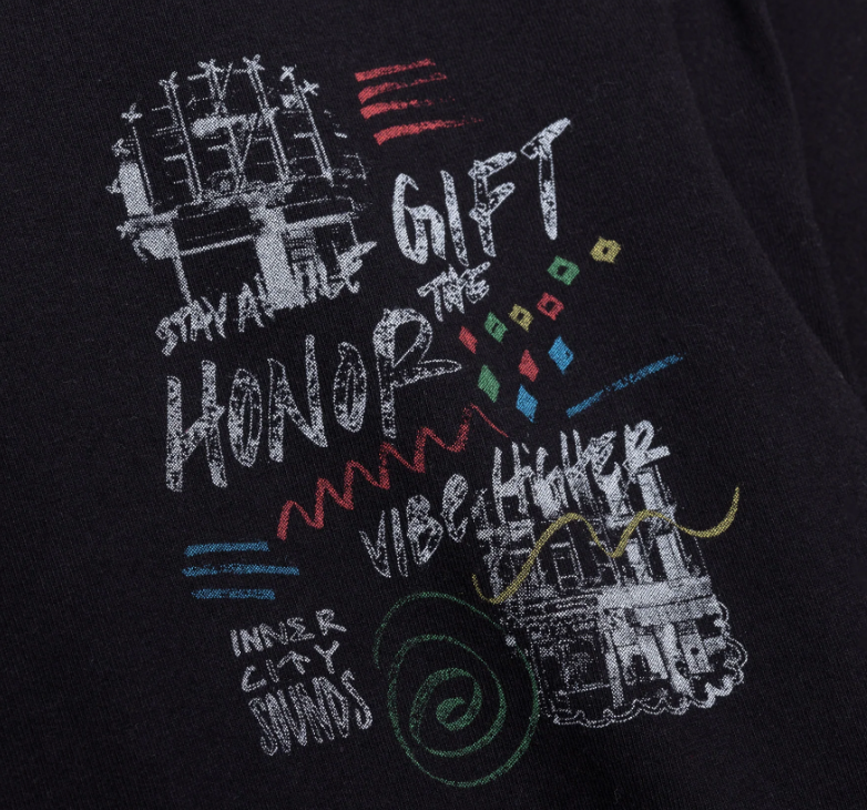 Honor The Gift Vibe Higher Tee (Black)