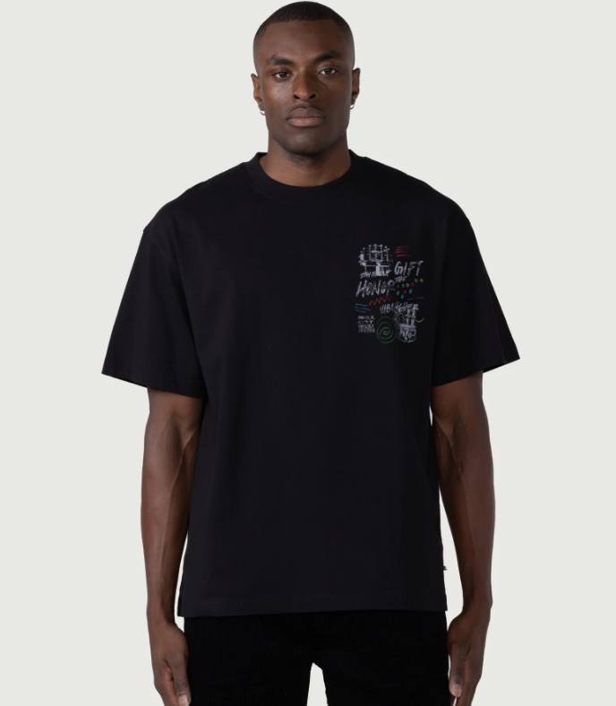 Honor The Gift Vibe Higher Tee (Black)