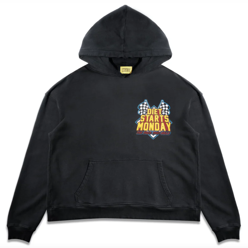 Diet Starts Monday Demolition Hoodie (Vintage Black)