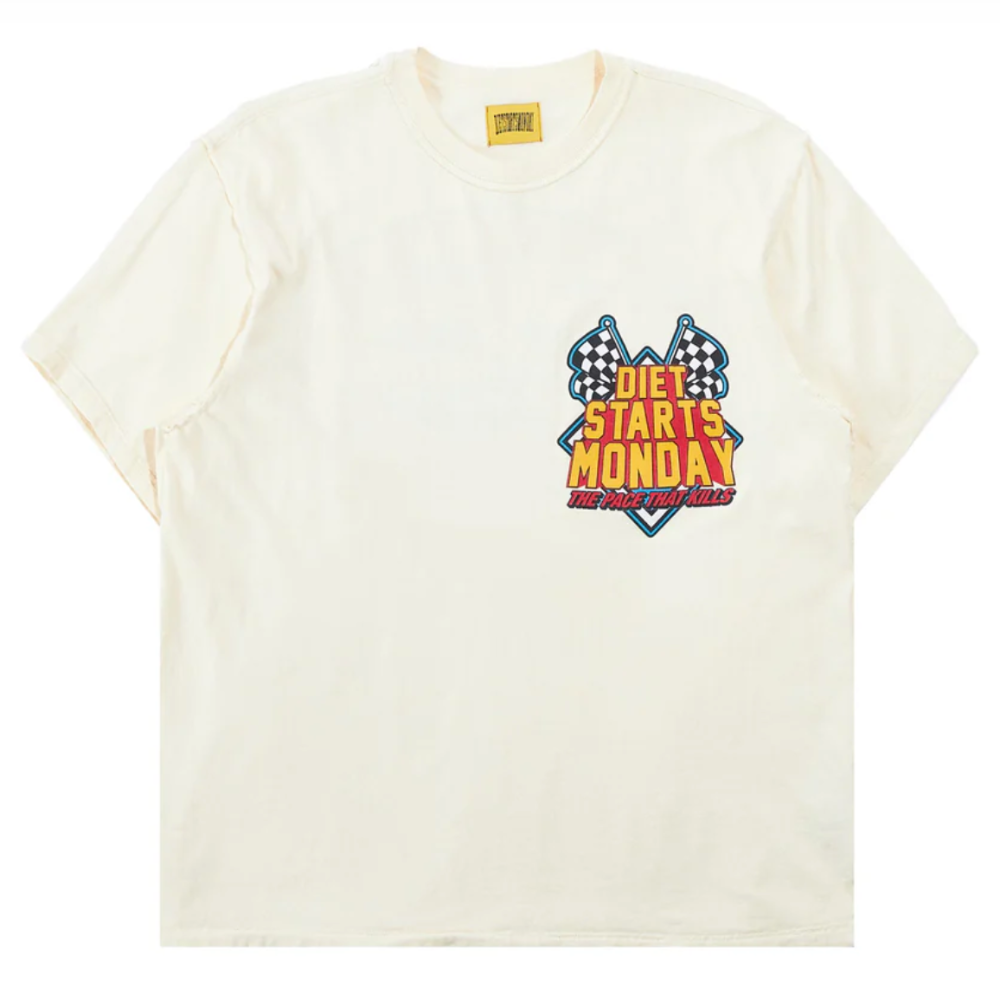 Diet Starts Monday Demolition Tee (Antique White)