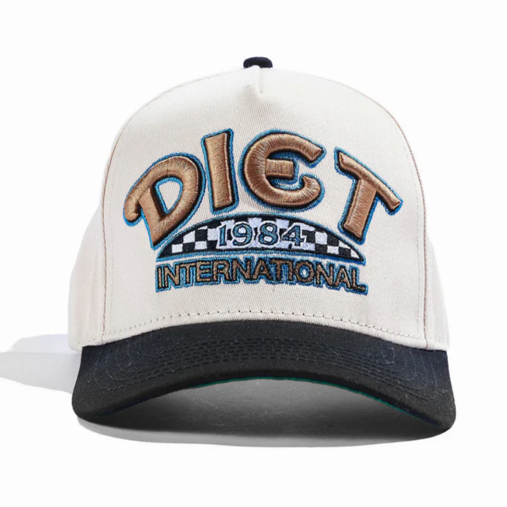 Diet Starts Monday Diet INTL Hat (Antique/Black)