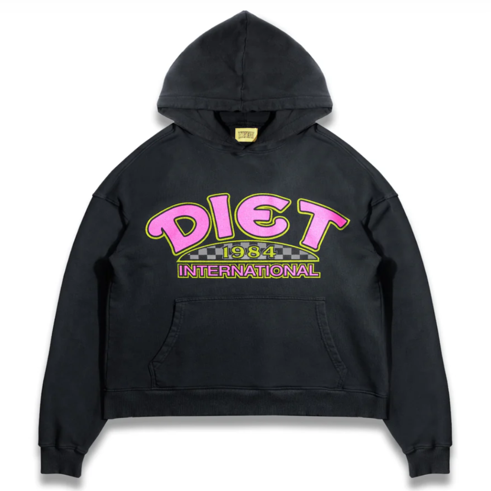 Diet Starts Monday Diet INTL Hoodie (Vintage Black)