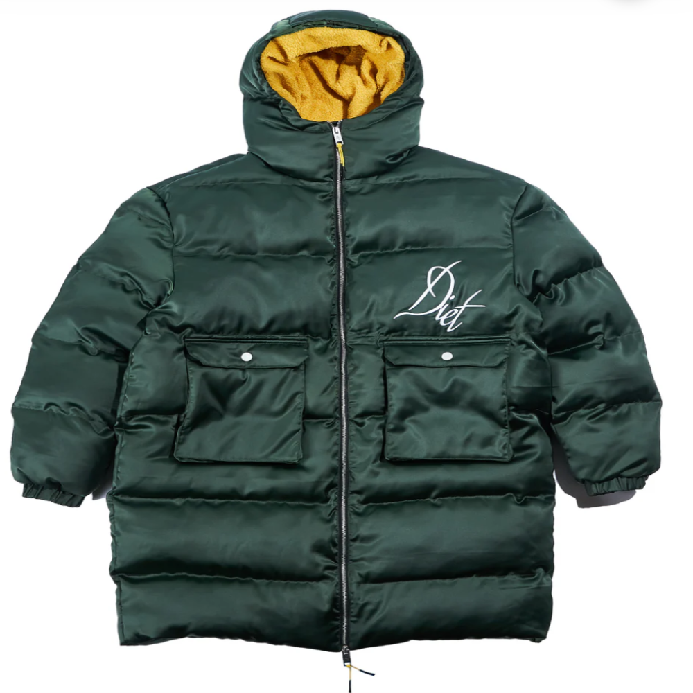 Diet Starts Monday Script Parka (Olive)