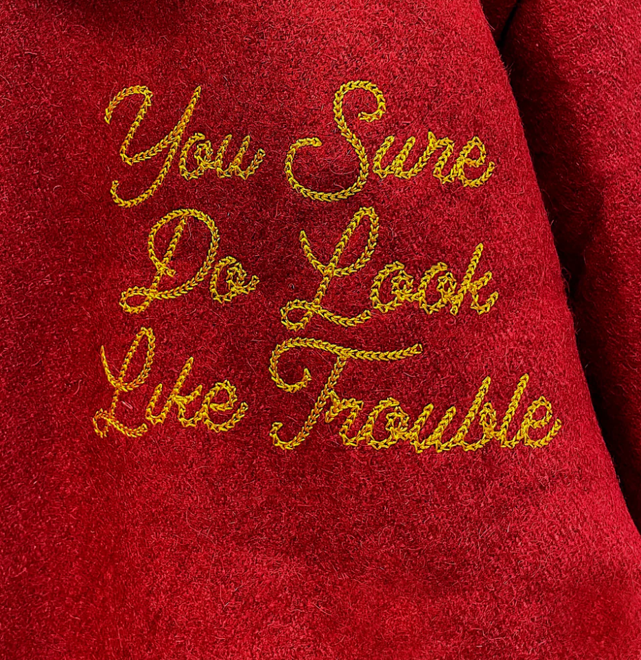 Diet Starts Monday Trouble Jacket (Red)