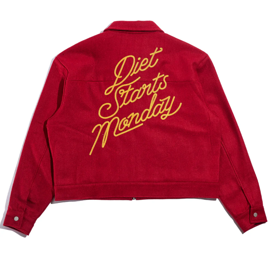 Diet Starts Monday Trouble Jacket (Red)