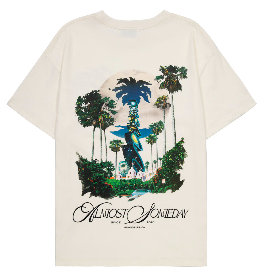 Almost Someday Stairway Tee (Cream)