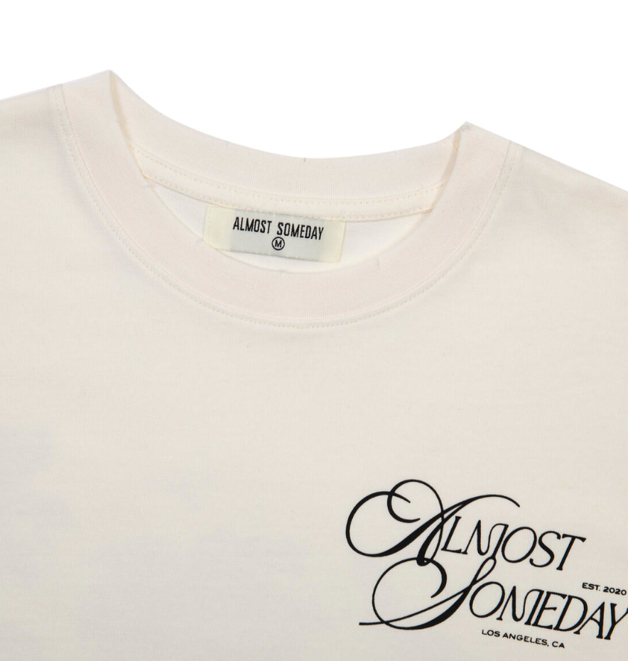 Almost Someday Stairway Tee (Cream)