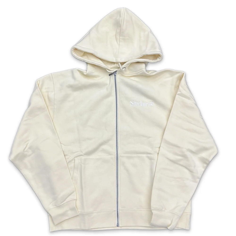 SINCLAIR SAGITTARIUS ZIP HOODIE (CREAM)