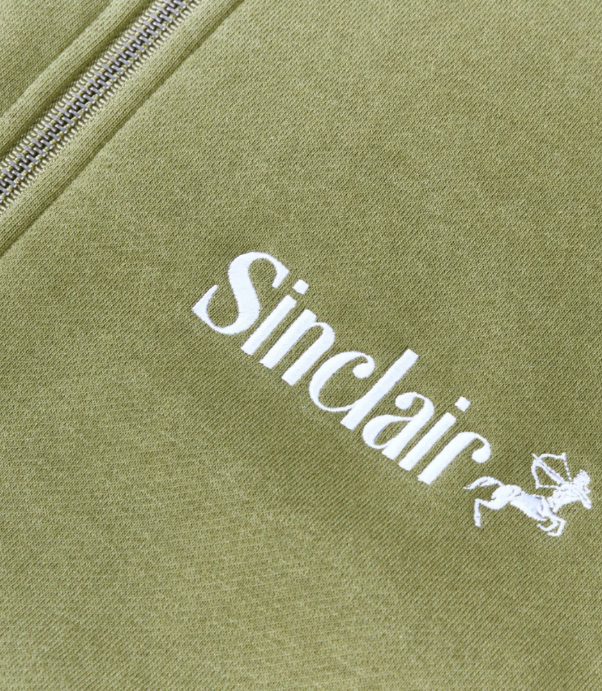 SINCLAIR SAGITTARIUS ZIP HOODIE (OLIVE)