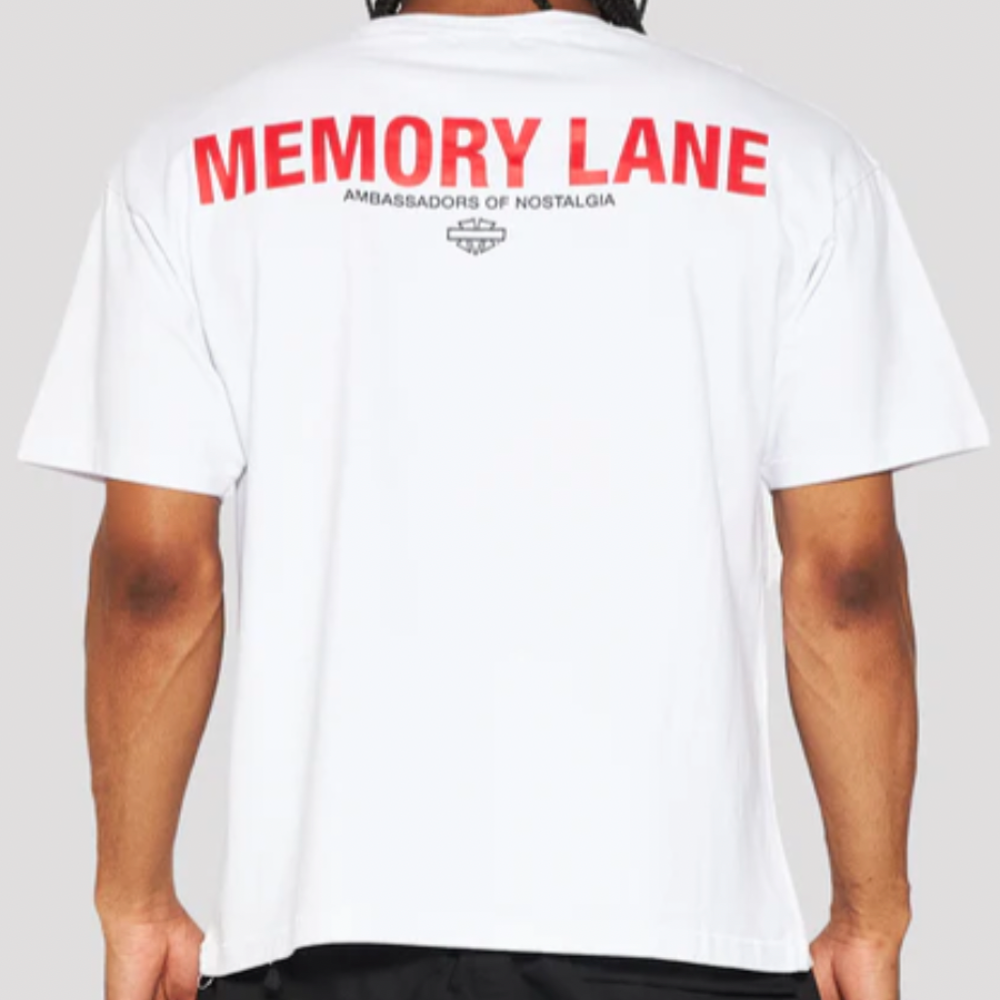 Memory Lane Street Sign Tee (White)