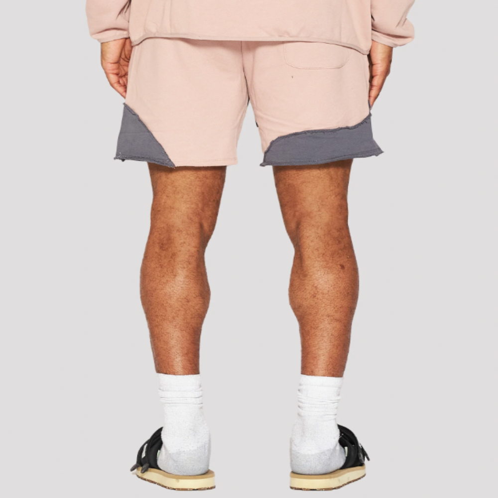 Memory Lane Wave Length Sweatshorts (Dust Pink)