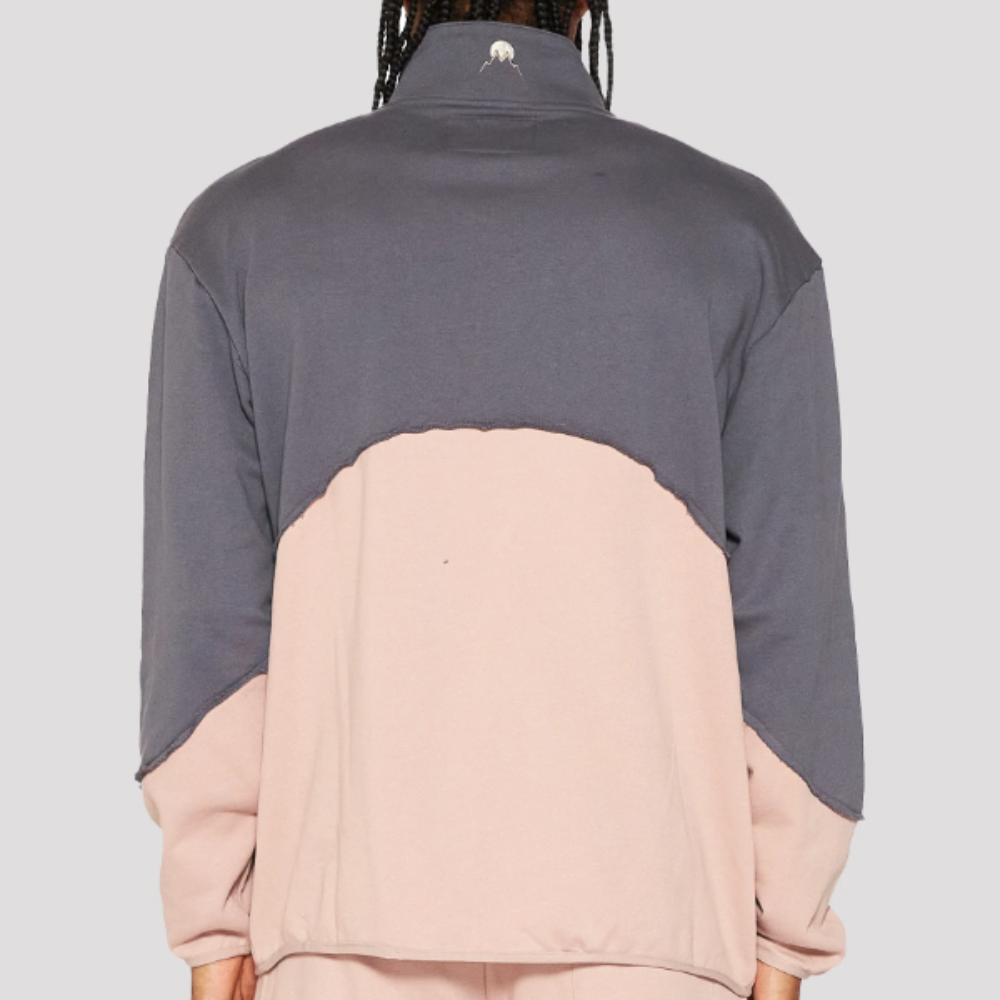 Memory Lane Wave Length Pullover (Dust Pink)