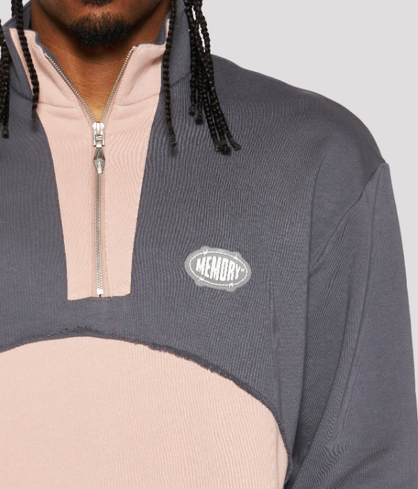 Memory Lane Wave Length Pullover (Dust Pink)