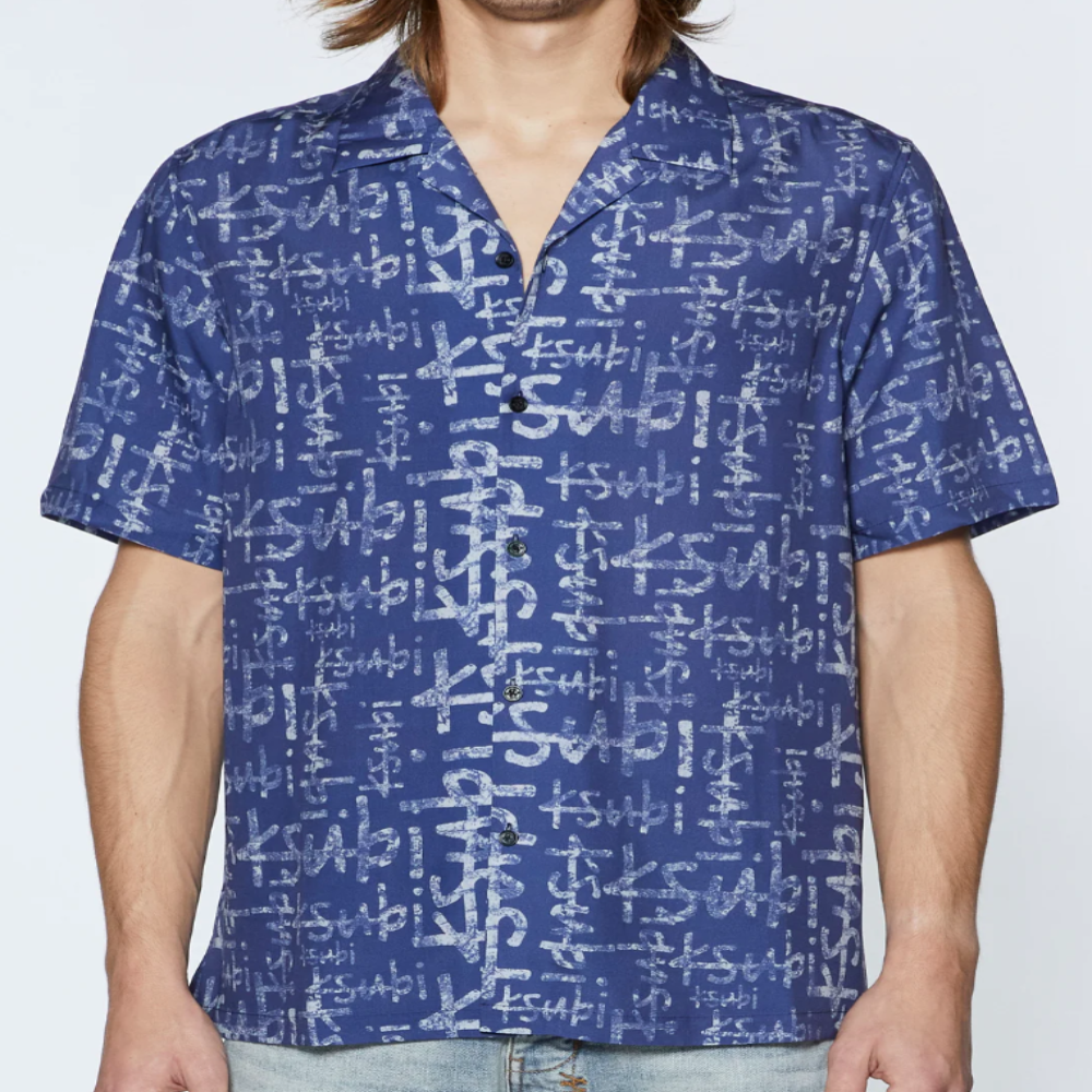 Ksubi Heritage Resort Ss Shirt (Blue)