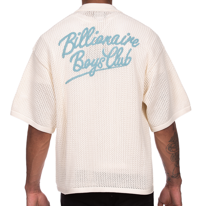 Billionaire Boys Club Mingos Crochet Knit (Gardenia)