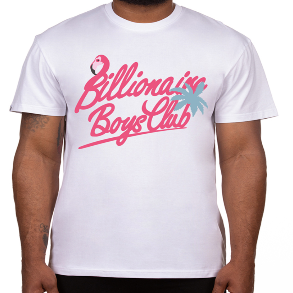 Billionaire Boys Club Flamillionaire Ss Tee (Bleach White)