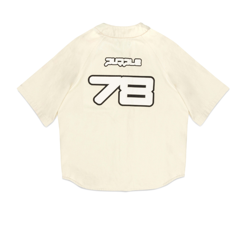 Purple Brand Baseball Shirt (Off White)