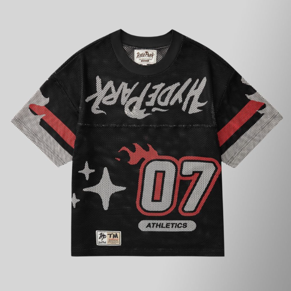 Hyde Park Practice Jersey (Black/Red)