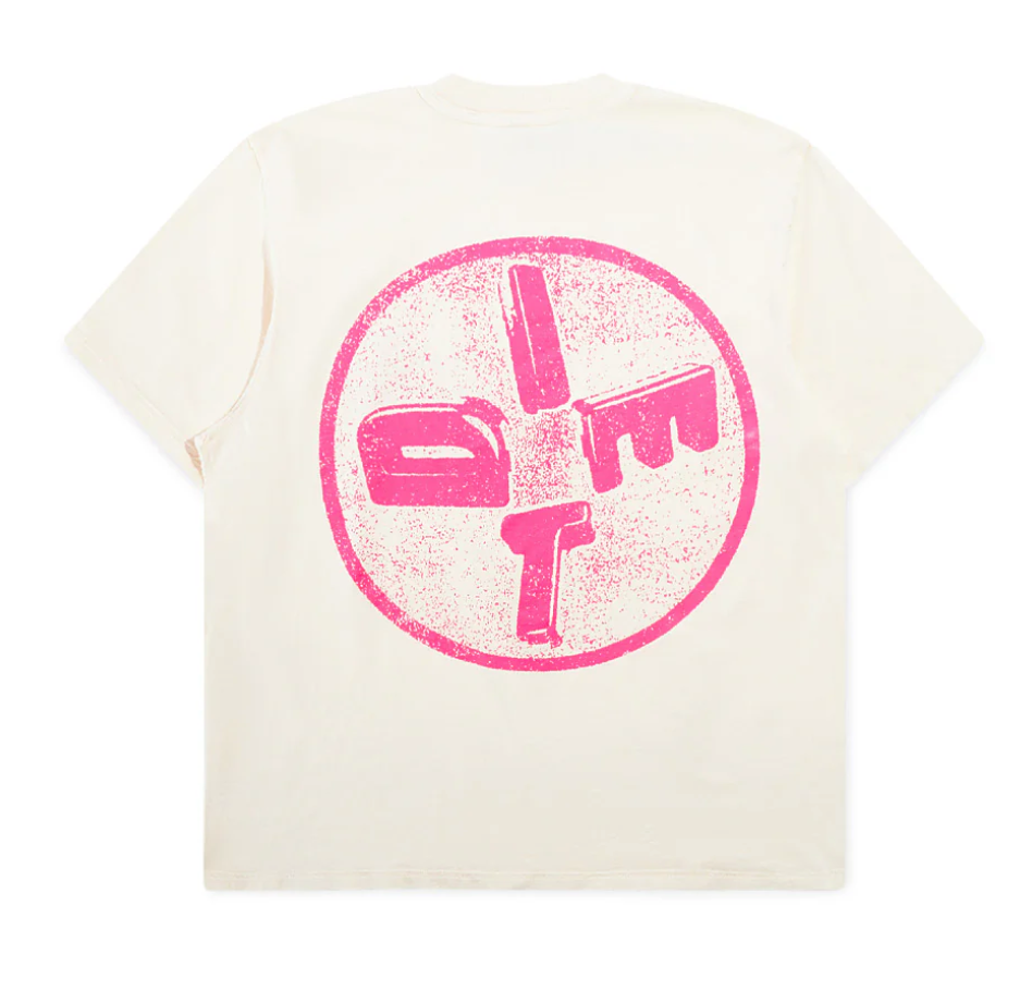 Diet Starts Monday LA Tee (Antique White/Pink)