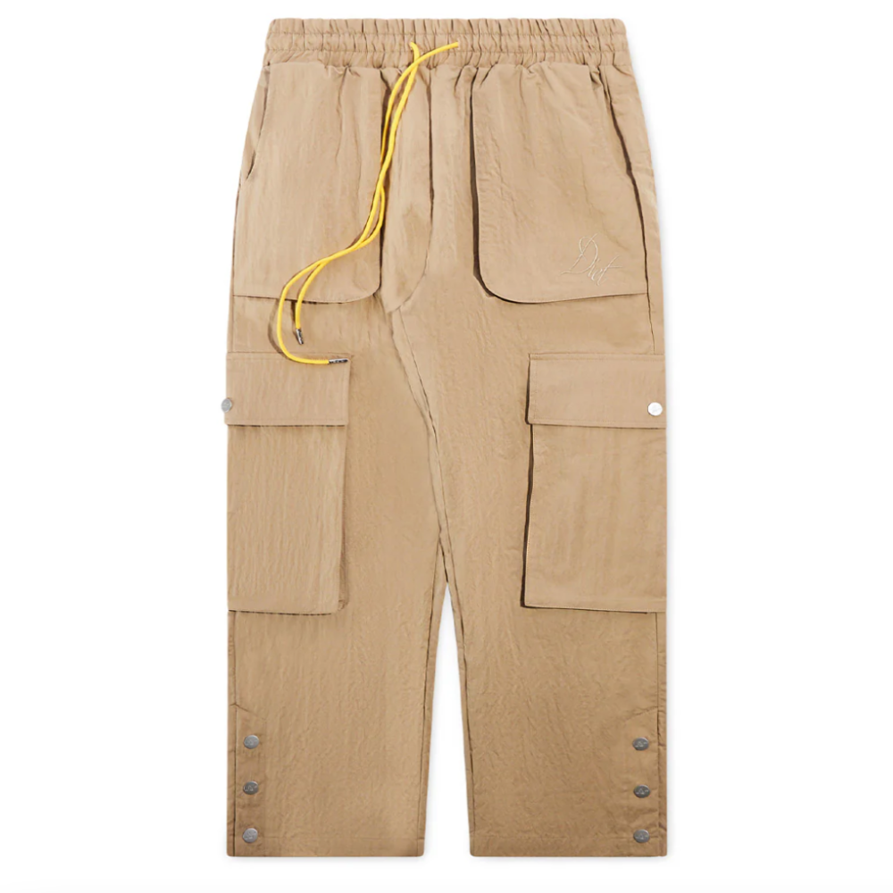 Diet Starts Monday Nylon Cargo Pants (Beige)