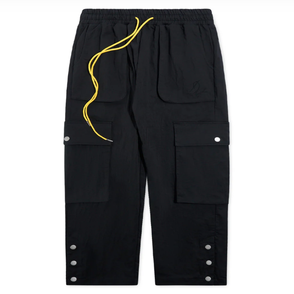 Diet Starts Monday Nylon Cargo Pants (Black)