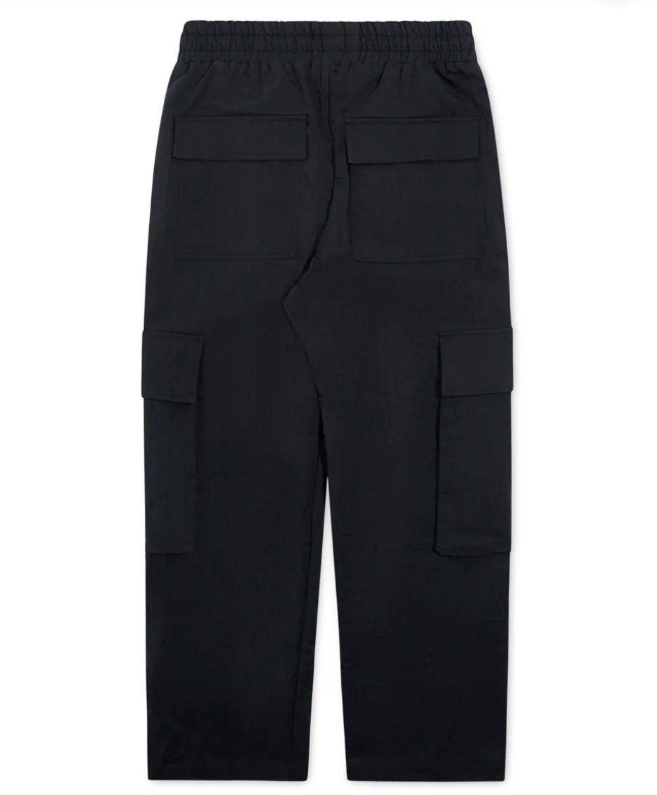 Diet Starts Monday Nylon Cargo Pants (Black)