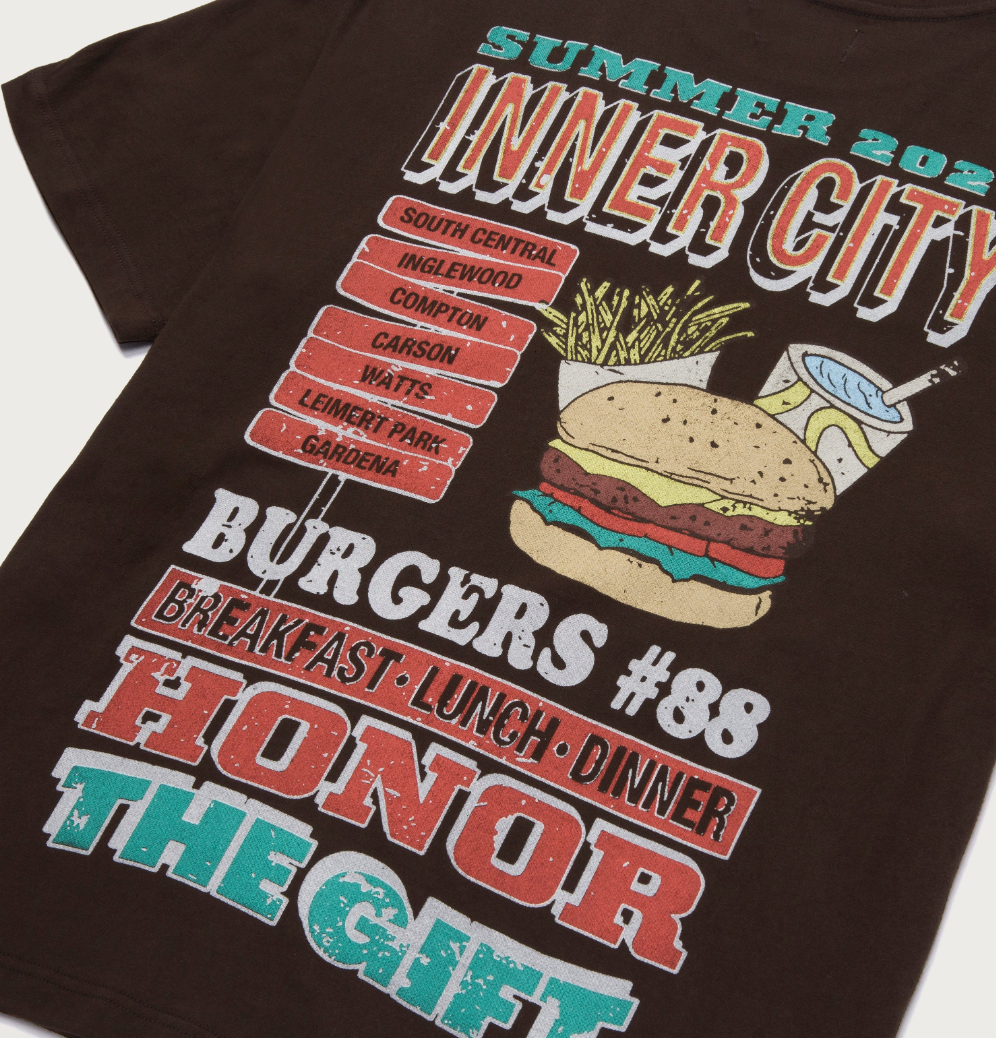 Honor The Gift Burgers Ss Tee (Black)