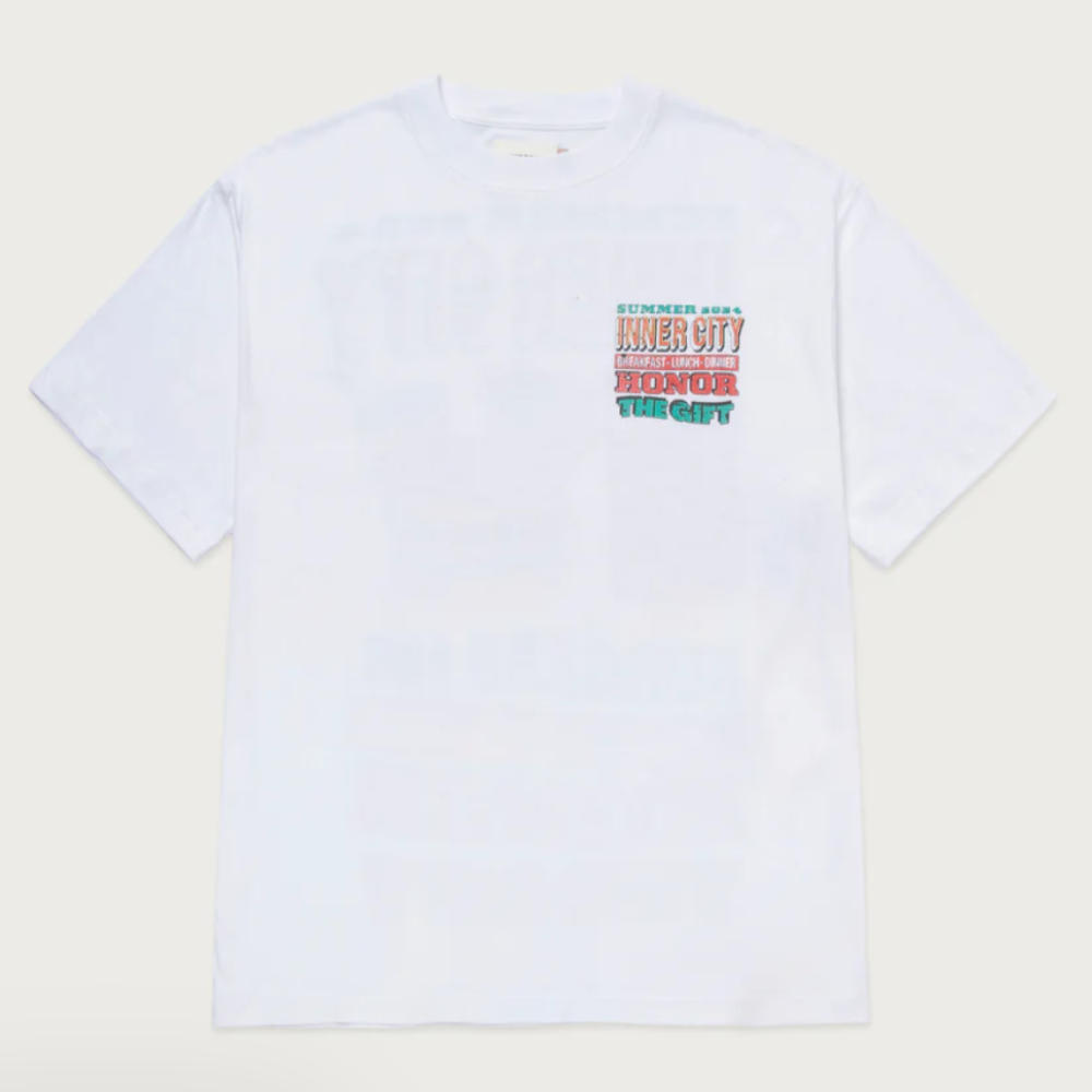 Honor The Gift Burgers Ss Tee (White)