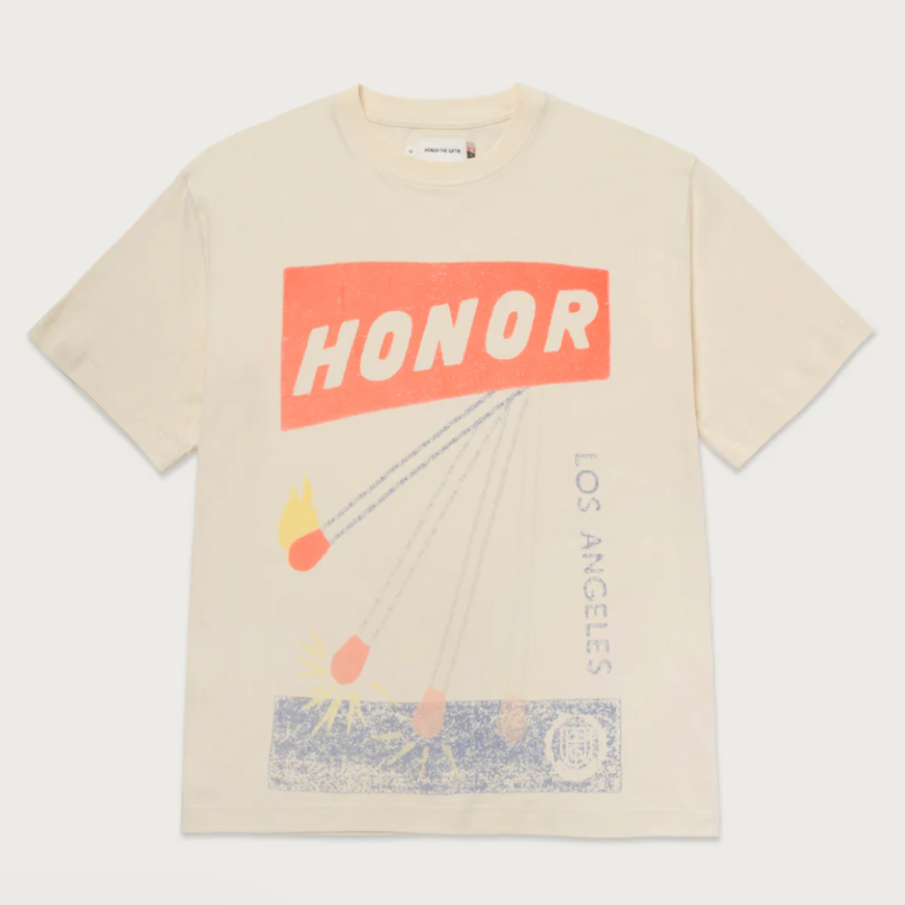 Honor The Gift Match Box Ss Tee (White)