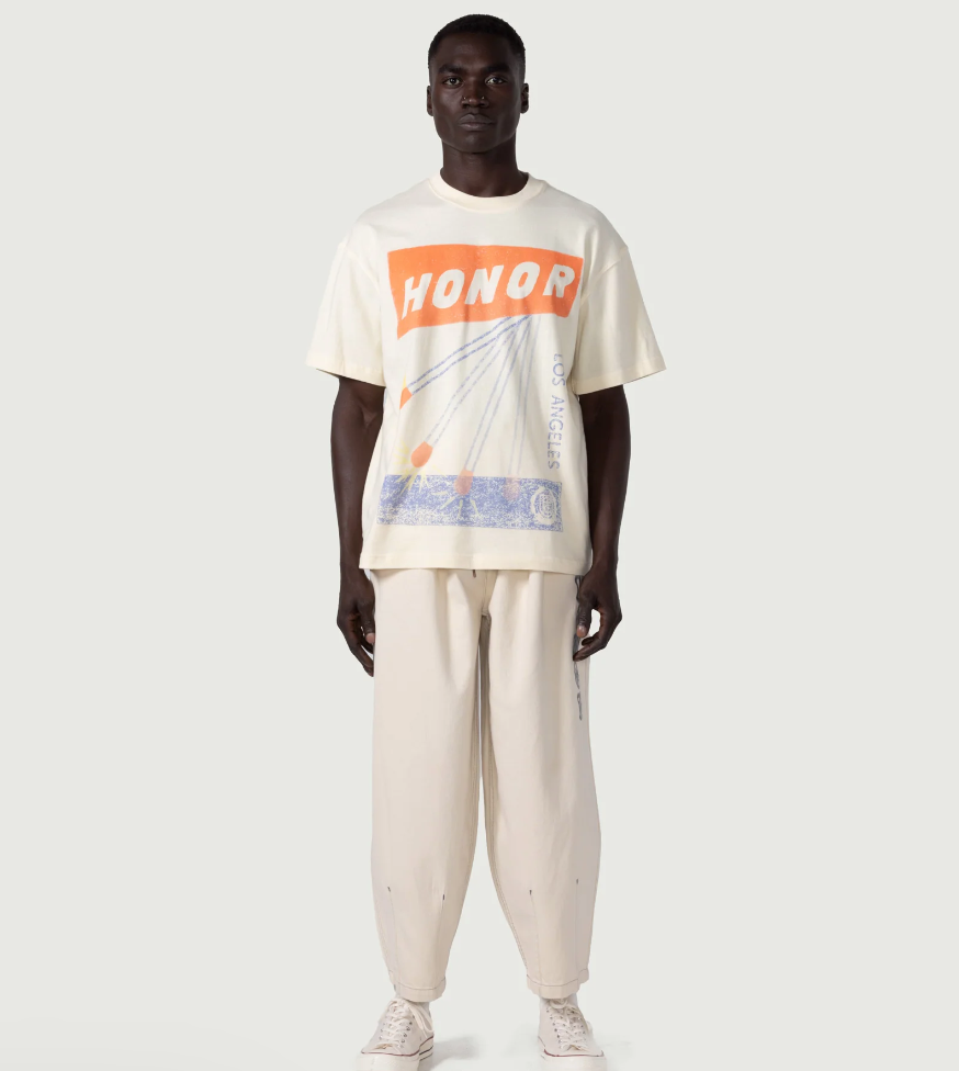 Honor The Gift Match Box Ss Tee (White)