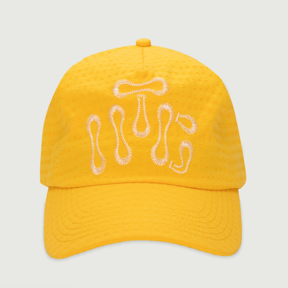 Honor The Gift Seersucker Cap (Yellow)