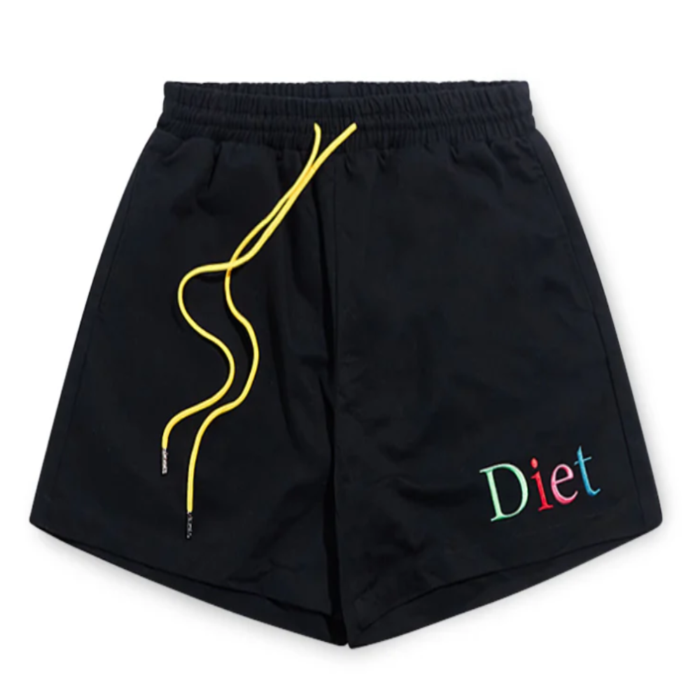 Diet Starts Monday Apple Shorts (Black)