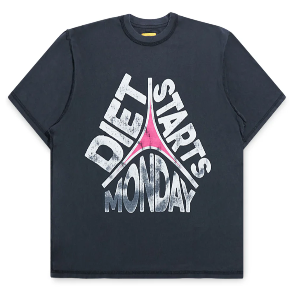 Diet Starts Monday Star Tee (Vintage Black)