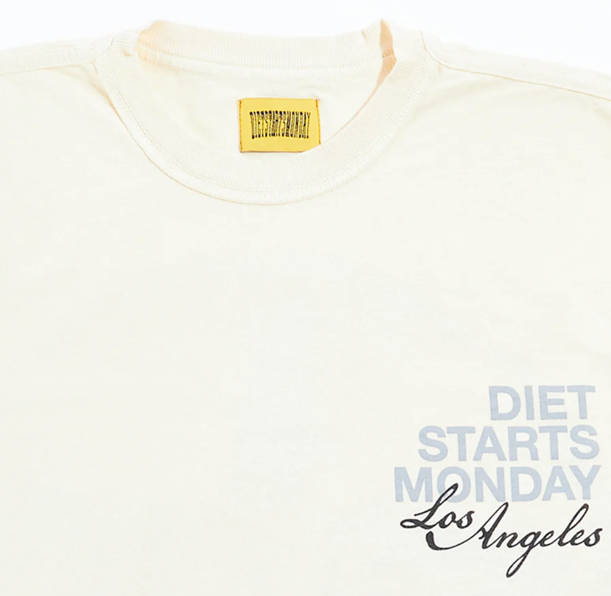 Diet Starts Monday LA Tee (Antique White)