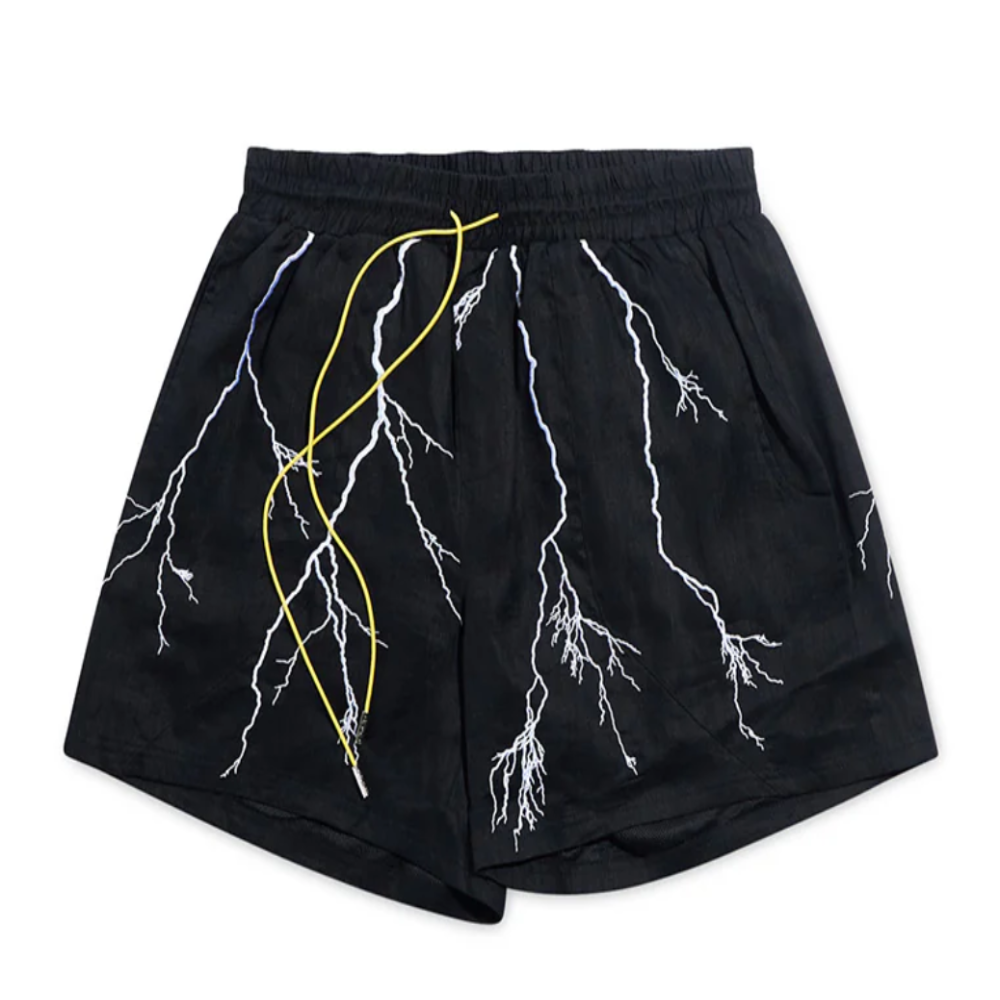 Diet Starts Monday Lightning Shorts (Black)