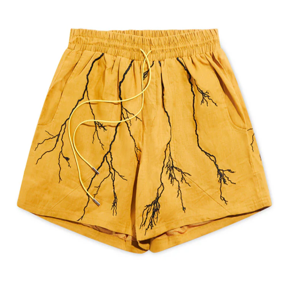 Diet Starts Monday Lightning Shorts (Yellow)