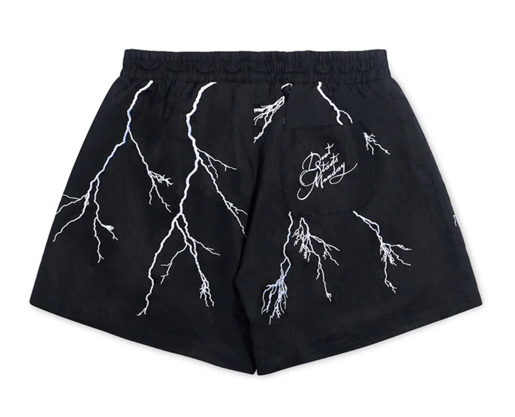 Diet Starts Monday Lightning Shorts (Black)