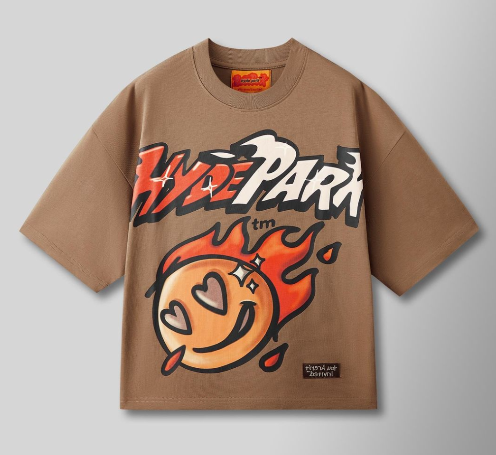 Hyde Park Coming In Hot Tee (Brown)