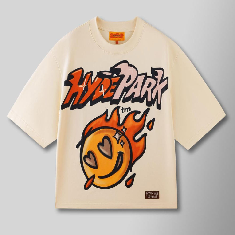 Hyde Park Coming In Hot Tee (Cream)