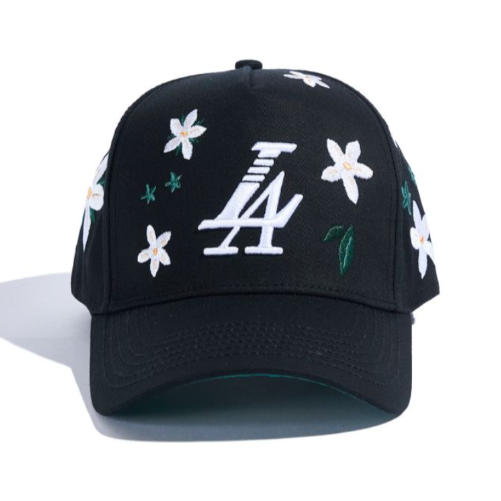 Reference Paradise LA Floral Hat (Black)