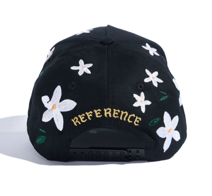 Reference Paradise LA Floral Hat (Black)