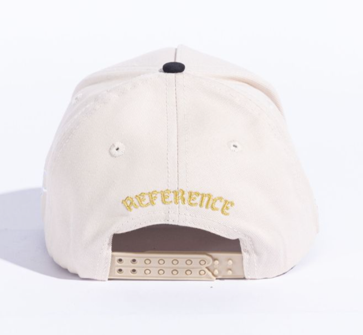 Reference Cincy Hat (Cream/Black)