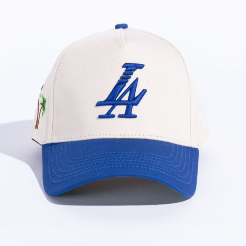 Reference Paradise LA Hat (Cream/Blue)