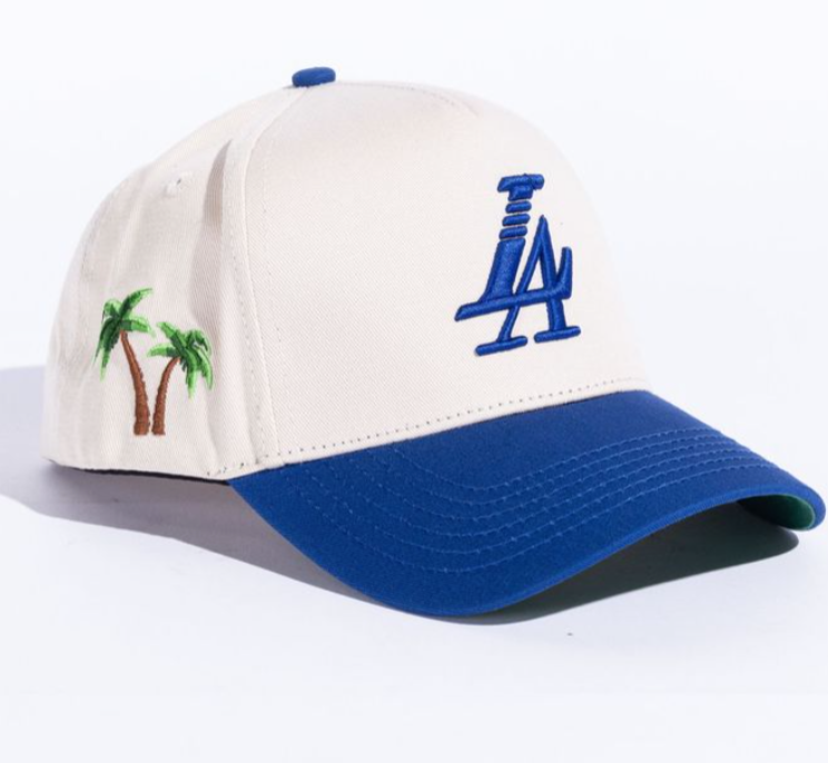 Reference Paradise LA Hat (Cream/Blue)