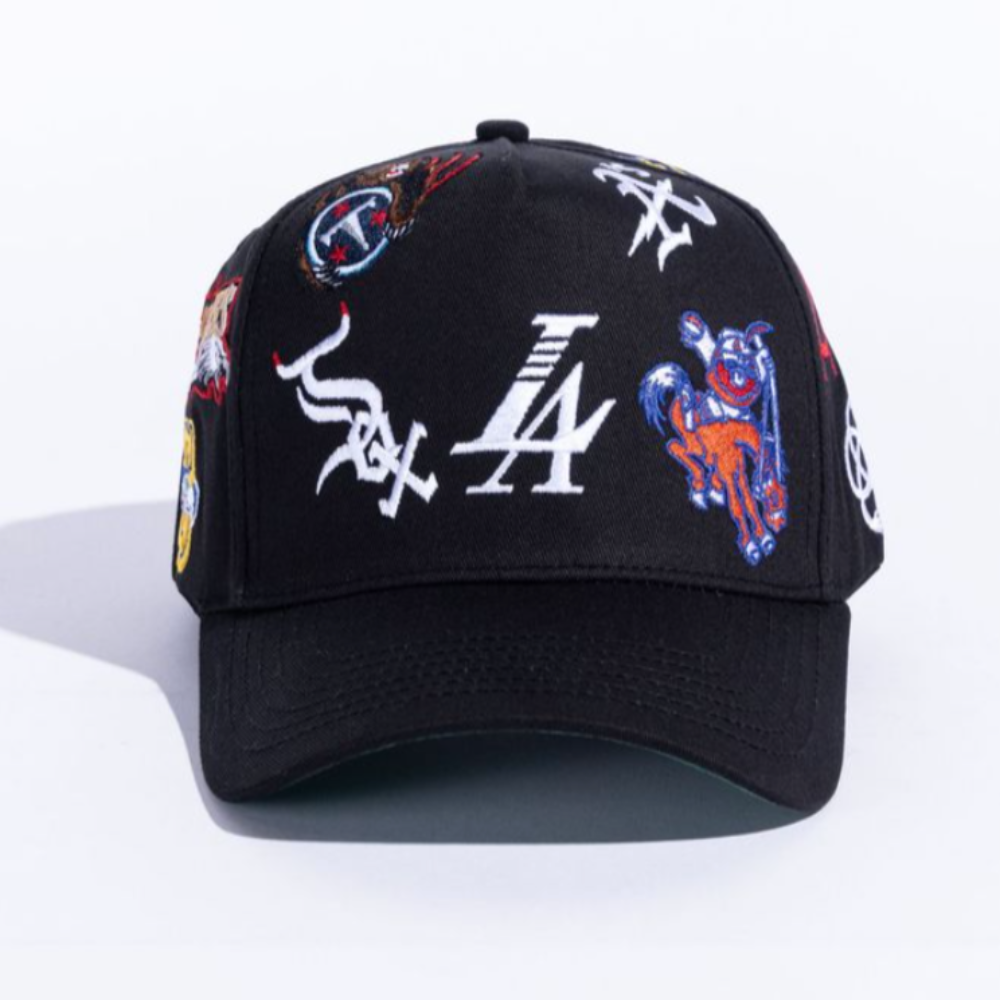 Reference All Over Hat (Black)