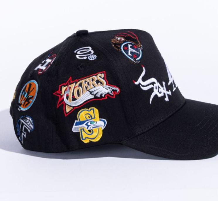 Reference All Over Hat (Black)